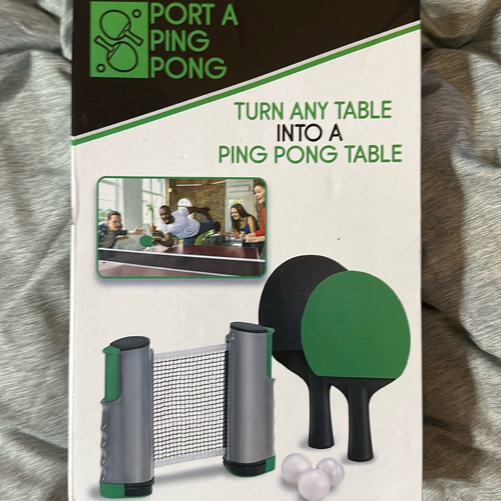 Ping pong NEVER USED